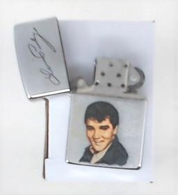 Elvis Zippo Lighter in Original Case