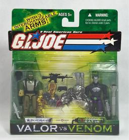 BeachHead Vs Cobra B.A.T. V4 G.I. Joe Valor Vs Venom 2 Figure Set