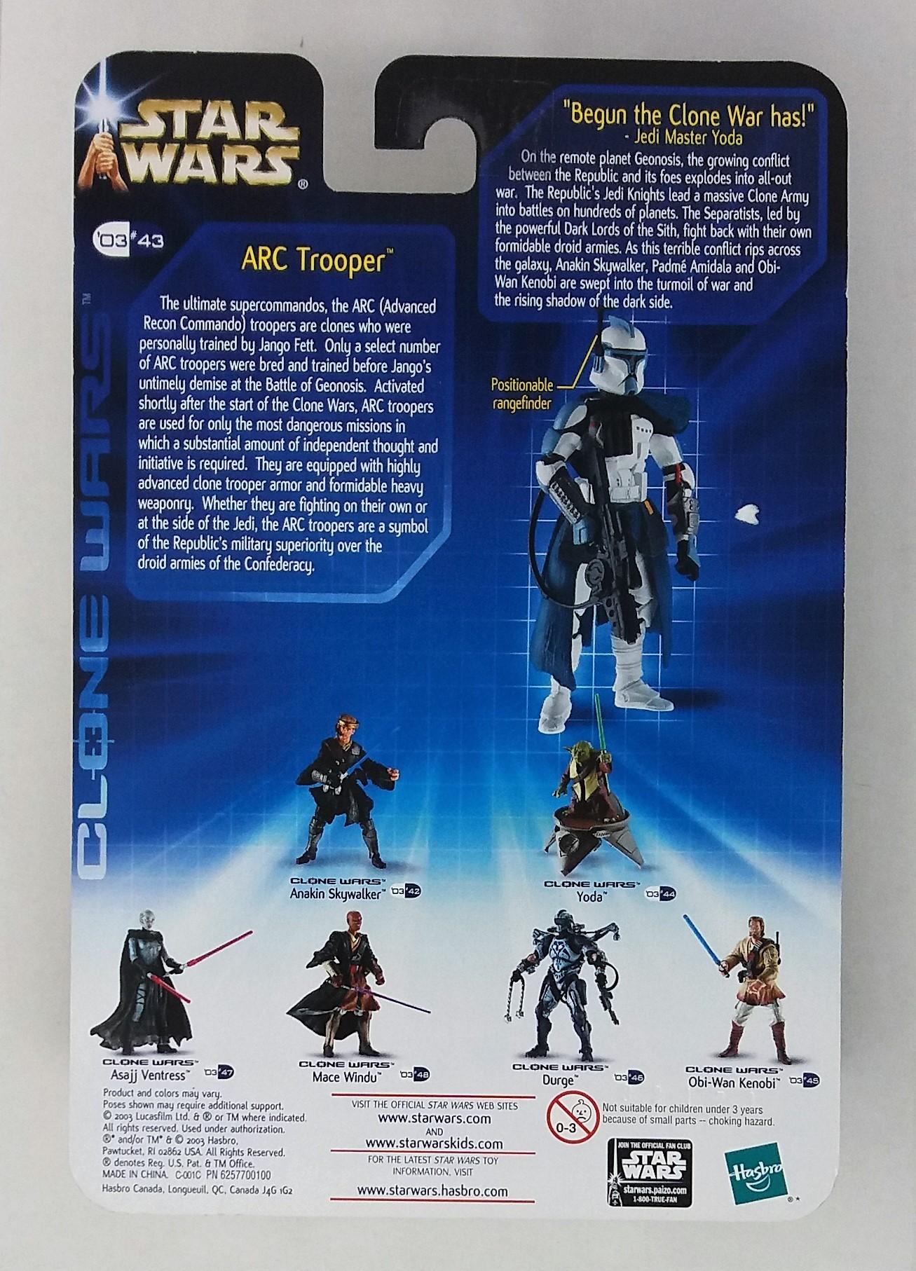 ARC_Trooper Saga Collection Clone Wars Star Wars Action Figure