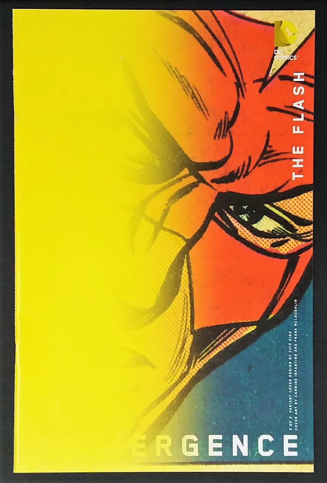 Convergence: Flash #2B (Variant Cover - Chip Kidd w/ Carmine Infantino)