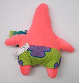 Patrick Starfish Spongebob Squarepants Plush Figure NWT