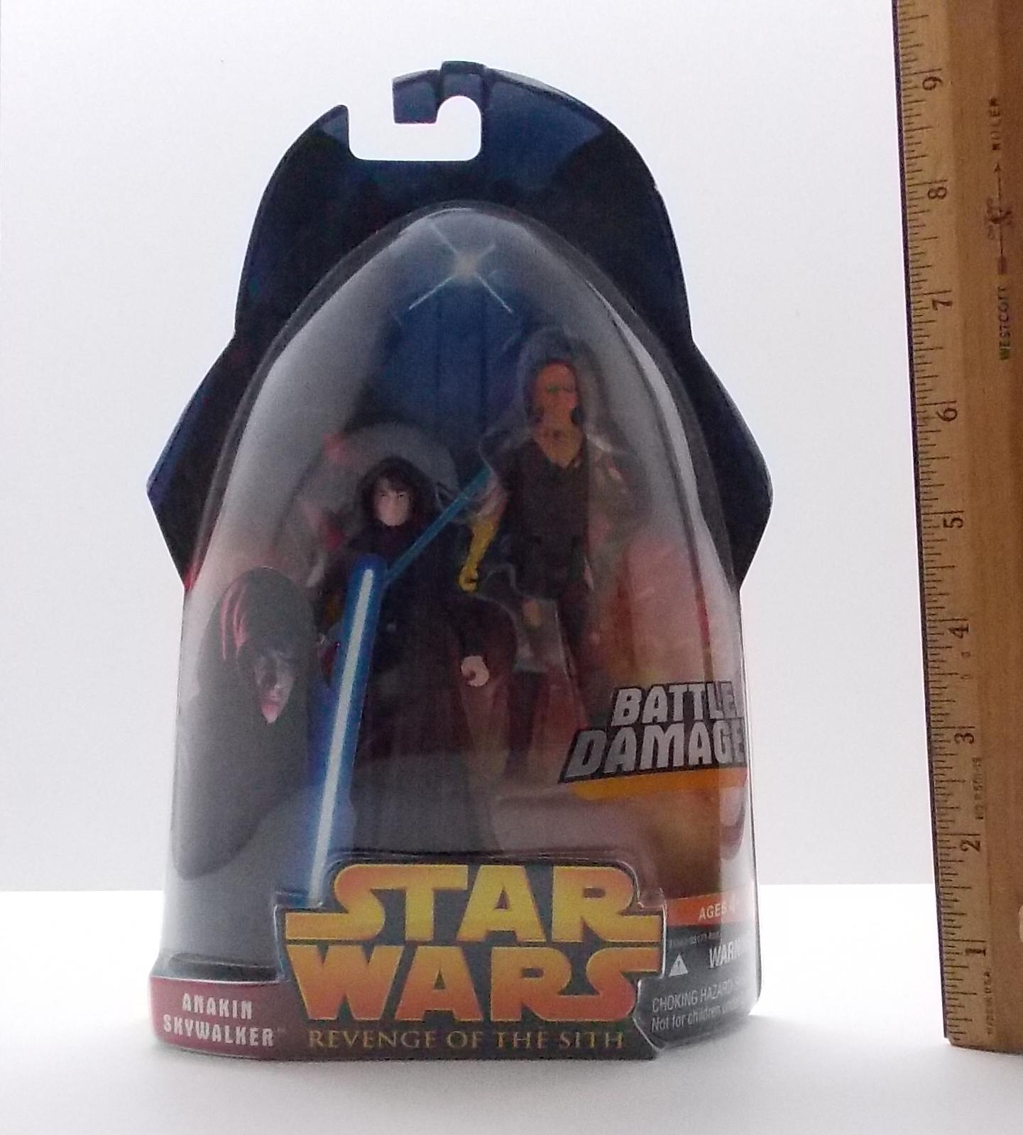 Anakin Skywalker "Battle Damage" 50 Revenge of the Sith  Star Wars Action Figure