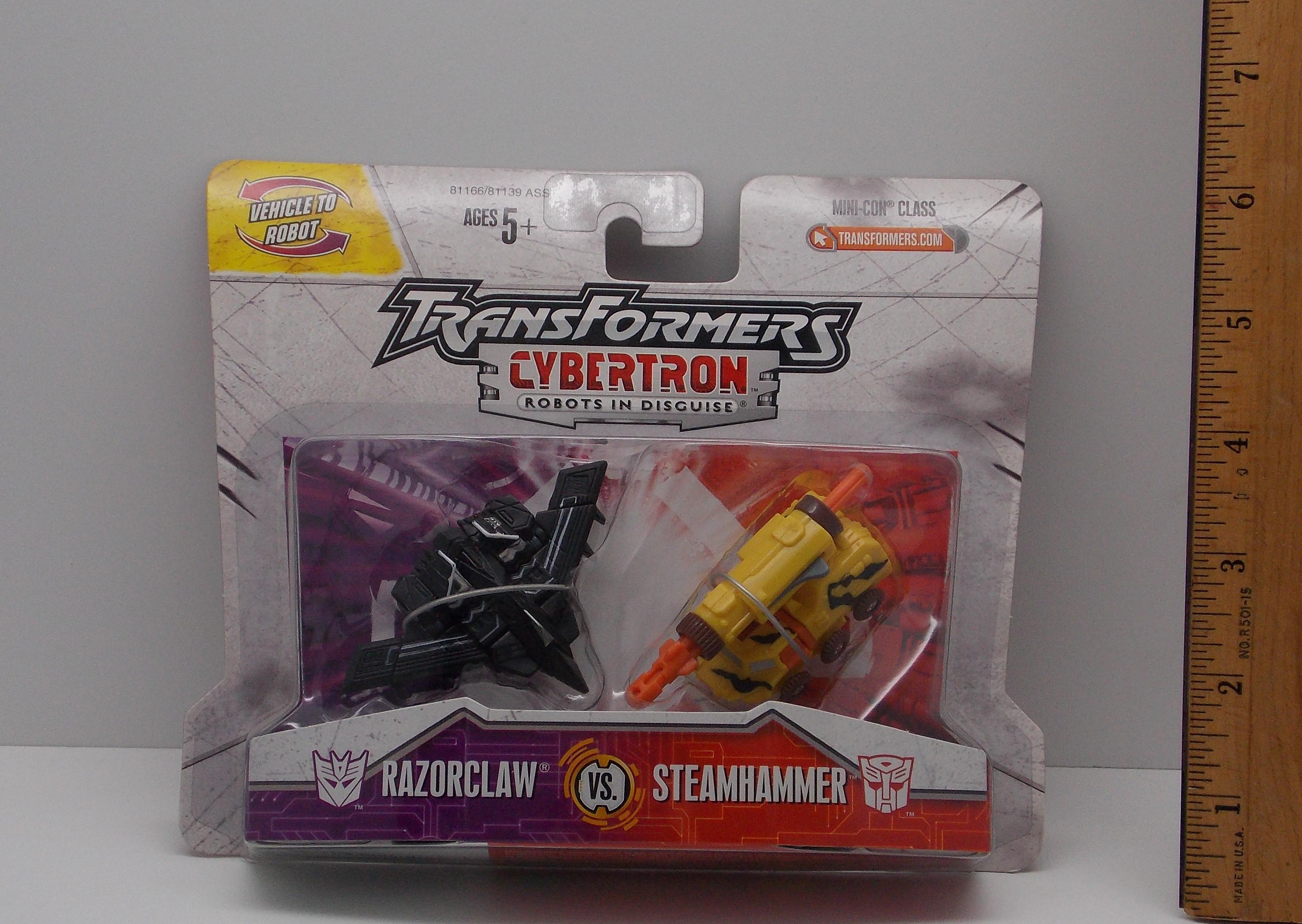 Razorclaw & Steamhammer Minicon Transformers Cybertron 2 Figure Set