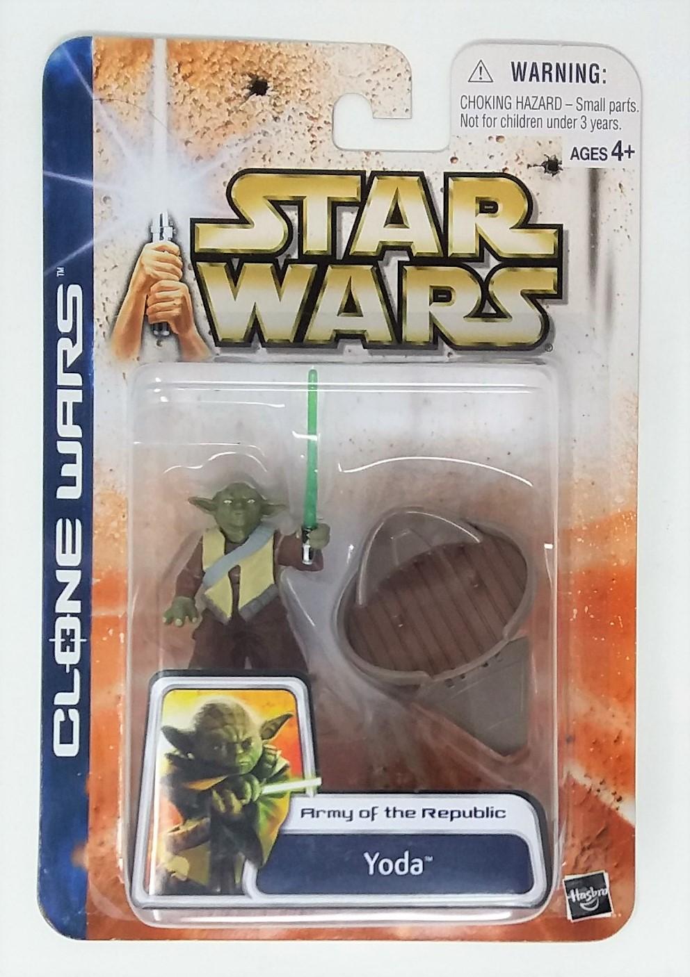 Yoda Saga Collection Clone Wars Star Wars Action Figure