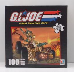 G.I. Joe 2002 Joe Vs. Cobra 100 Piece Sand Razor Puzzle Set