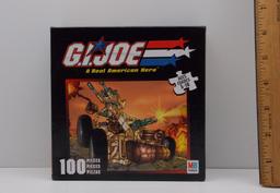 G.I. Joe 2002 Joe Vs. Cobra 100 Piece Sand Razor Puzzle Set