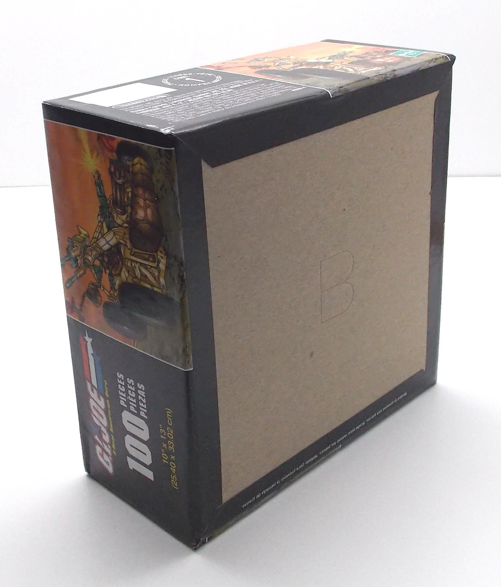G.I. Joe 2002 Joe Vs. Cobra 100 Piece Sand Razor Puzzle Set