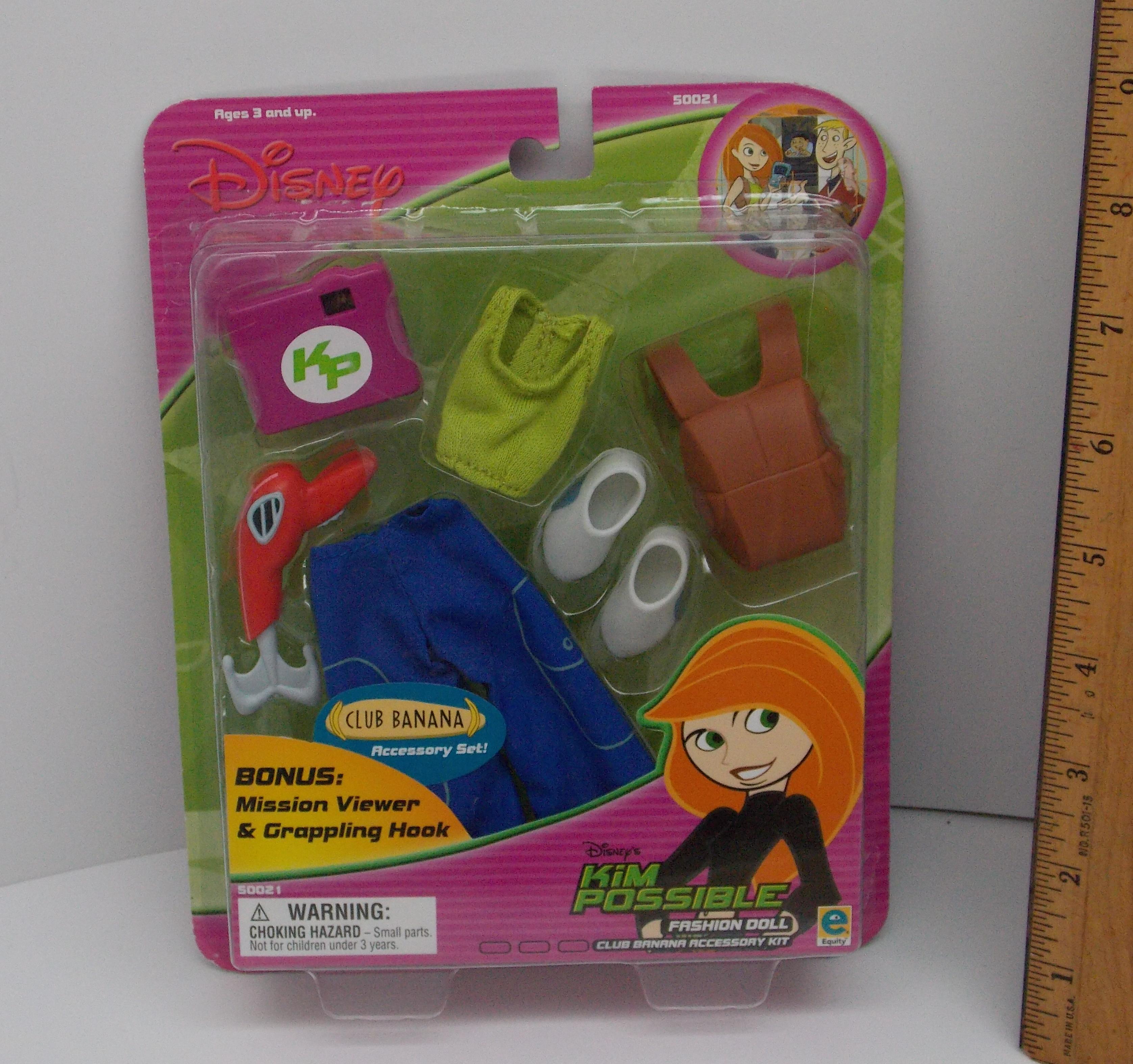 Disney Kim Possible Fashion Doll Accessory Kit