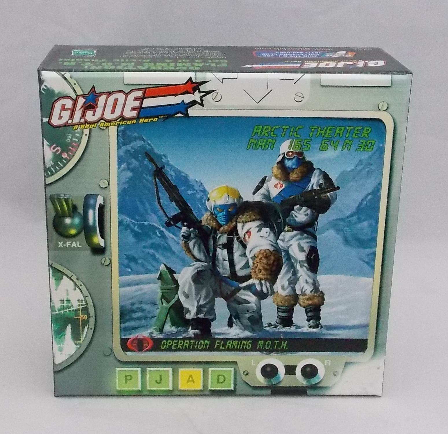 Flaming M.O.T.H.  Arctic Theater G.I. Joe Collector's Club Display Box