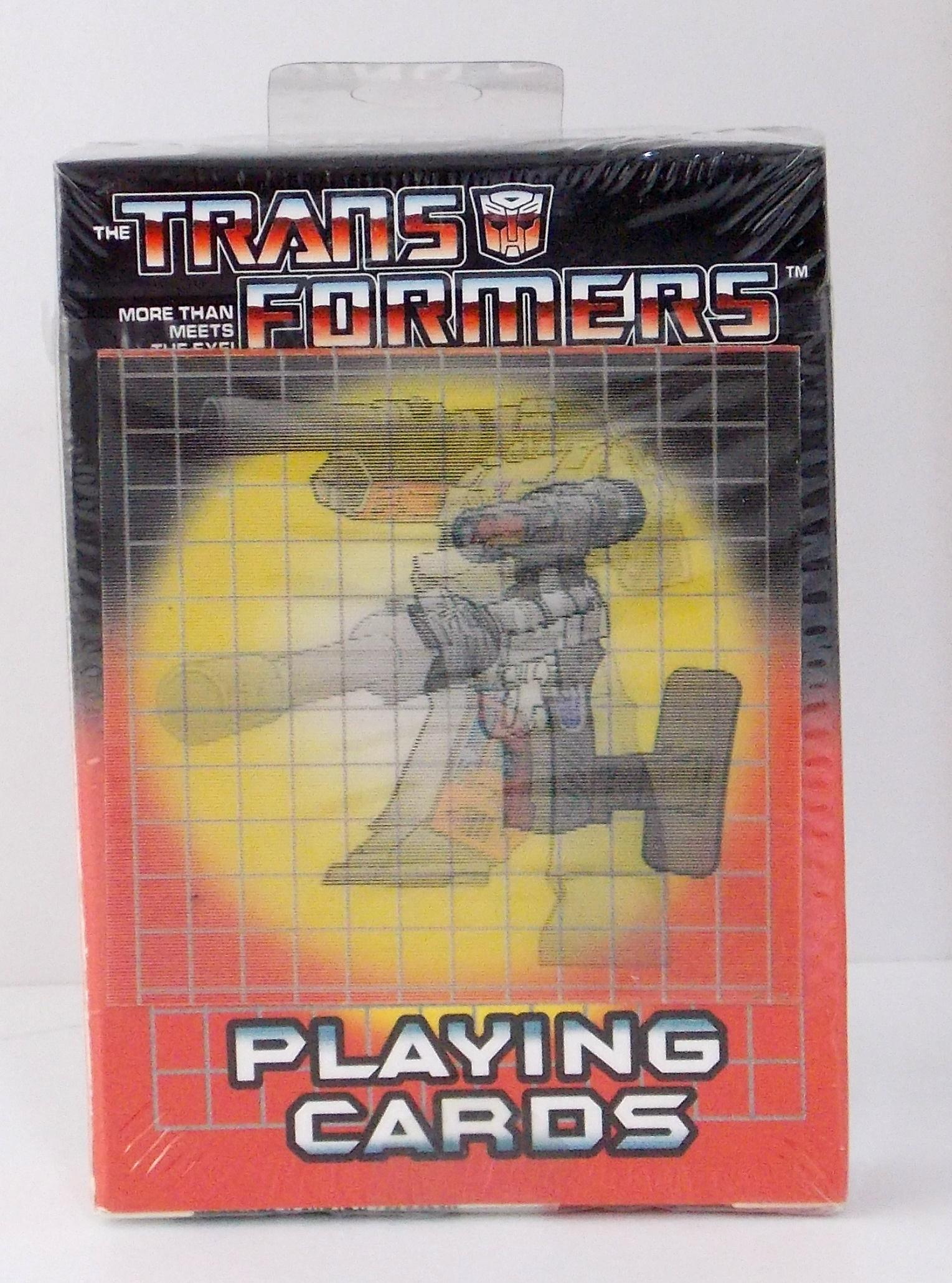 Transformers Playing Card Deck with Lenticular Cover