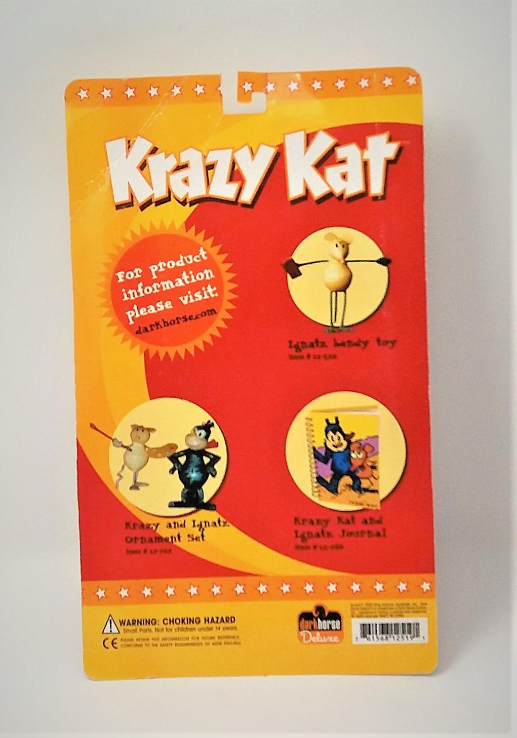 Krazy Kat Ignatz Mouse Bendy Bendable Figure