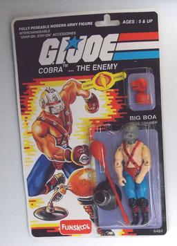 G.I. Joe Big Boa Funskool International Heroes Indian Import Carded Figure