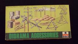 ESCI 1/72 Scale WWII Diorama Accessories Model Kit