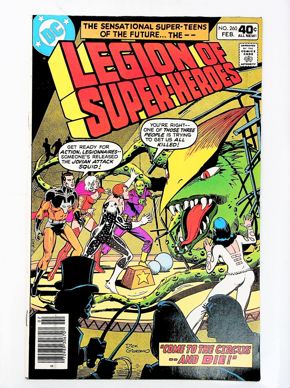 Legion of Super-Heroes, Vol. 2 # 260