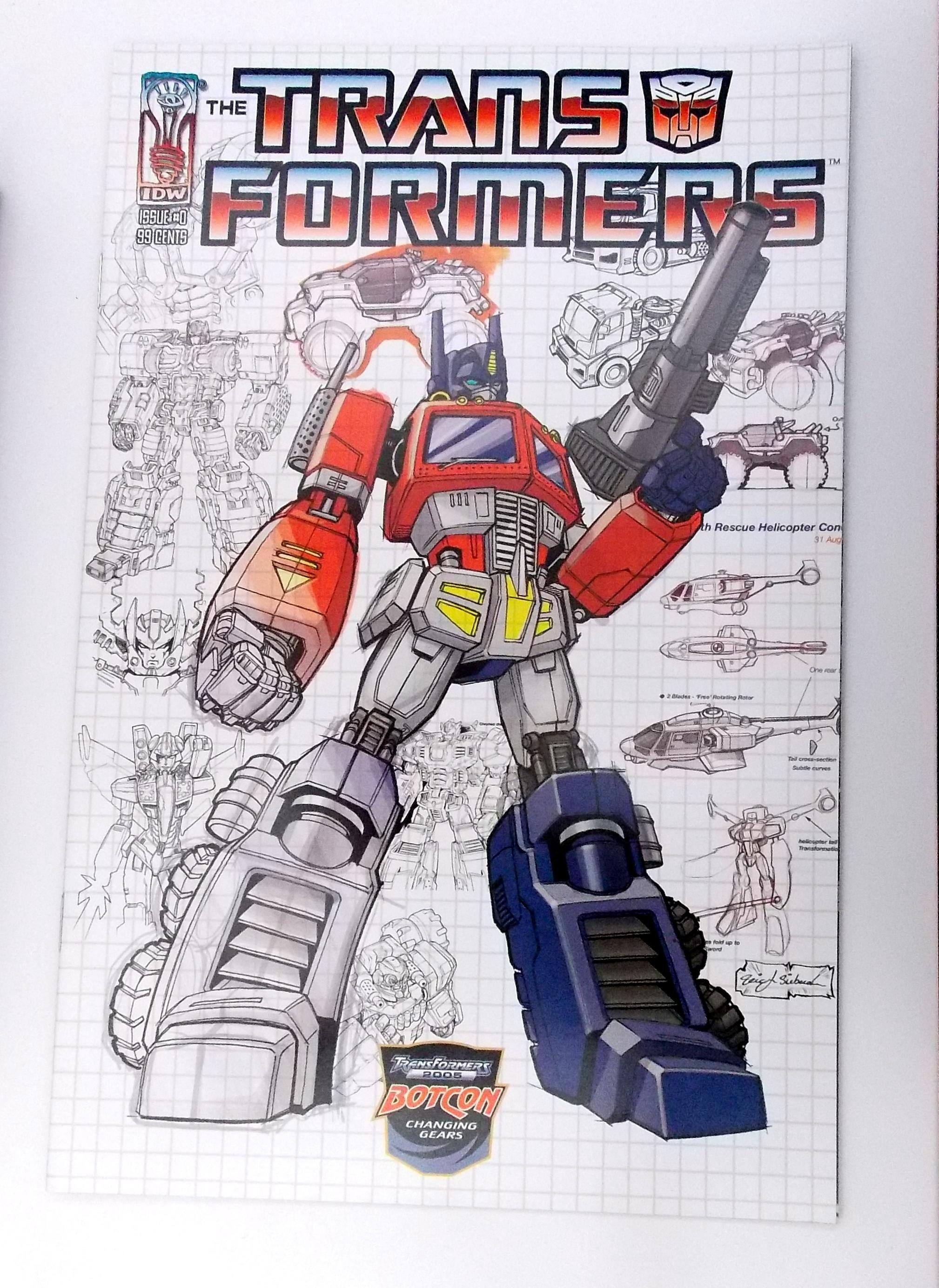 Transformers IDW Botcon 2005 Exclusive Convention Comic Book