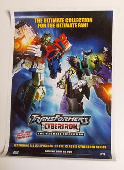 Transformers Animated "Transform and Roll Out" 2008 Botcon Convention Promo Poster
