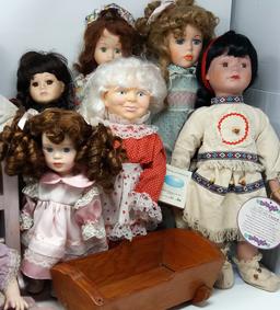 Assorted Collectible Doll Lot