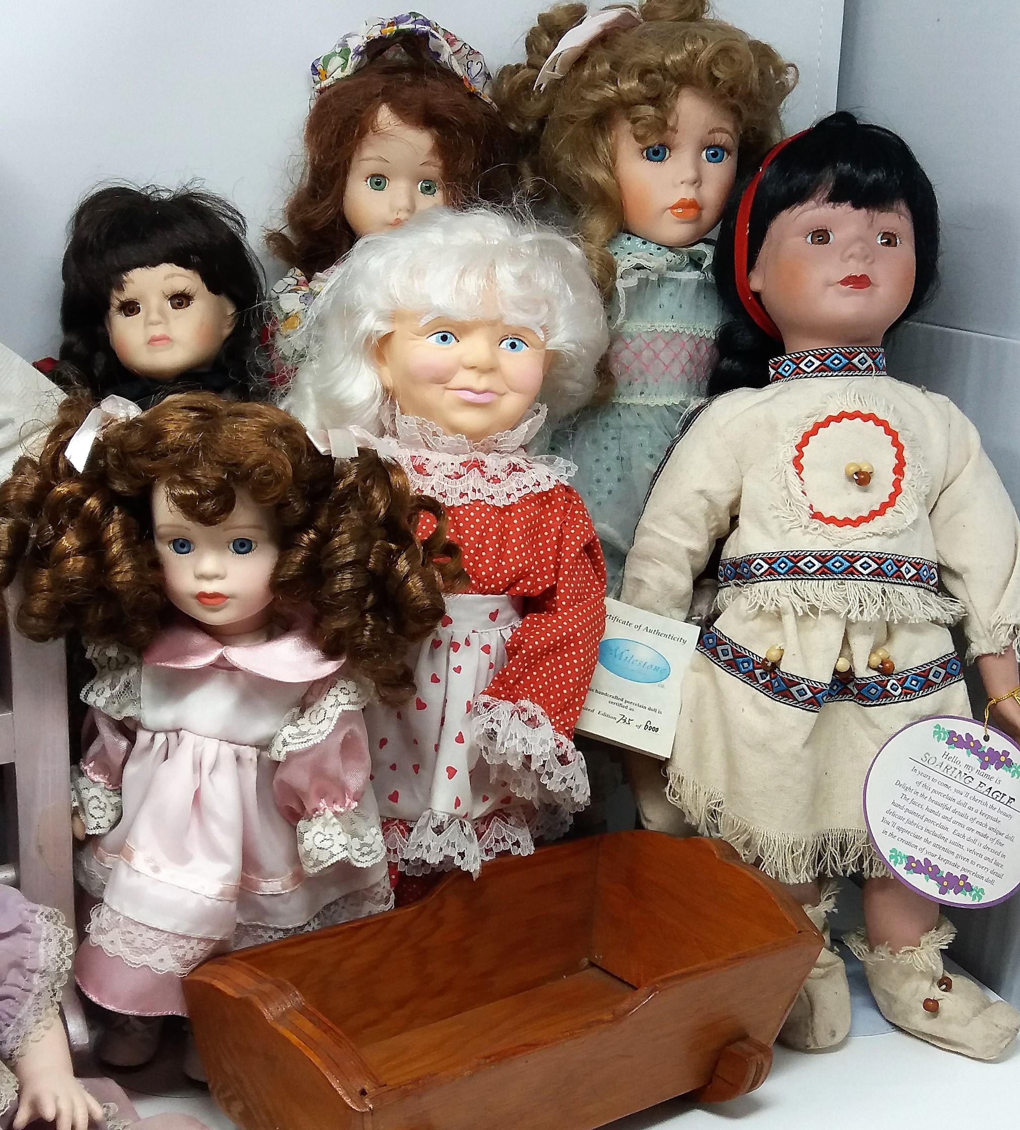 Assorted Collectible Doll Lot