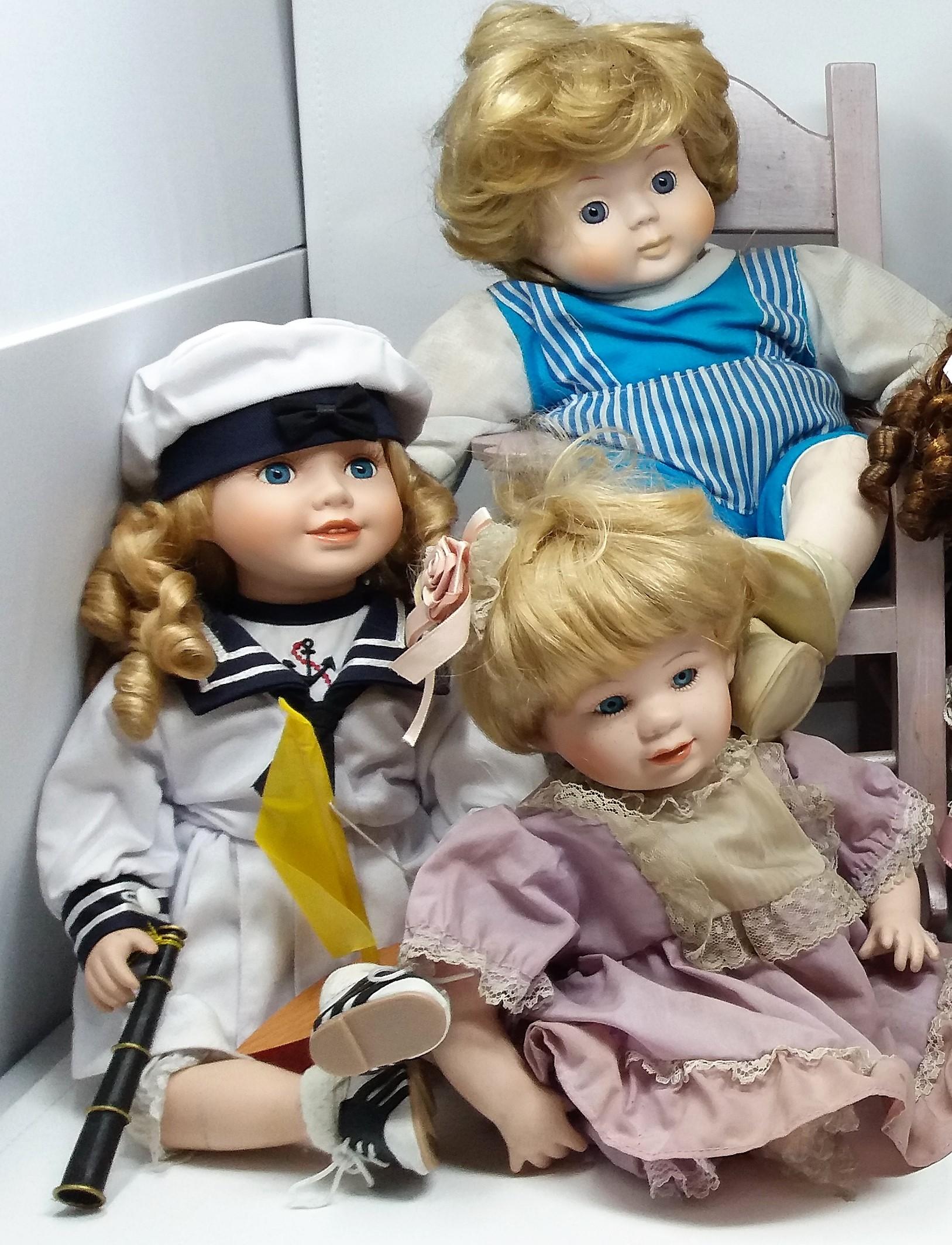 Assorted Collectible Doll Lot