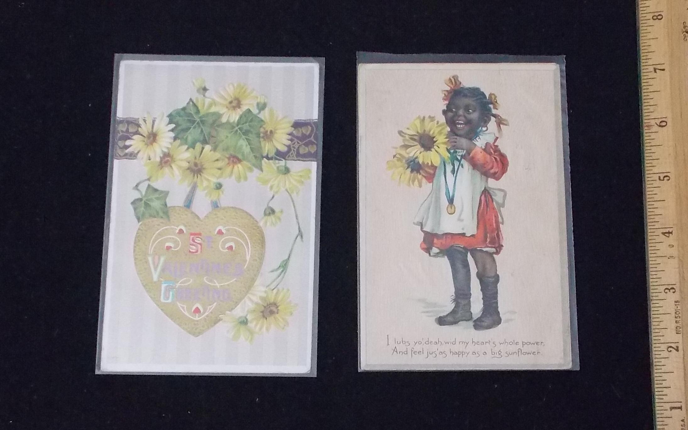 Lot of Antique Valentine's Day Post Cards