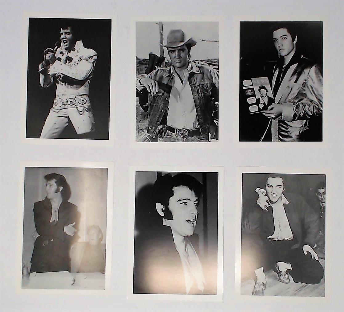 Elvis Black & White Photo Lot