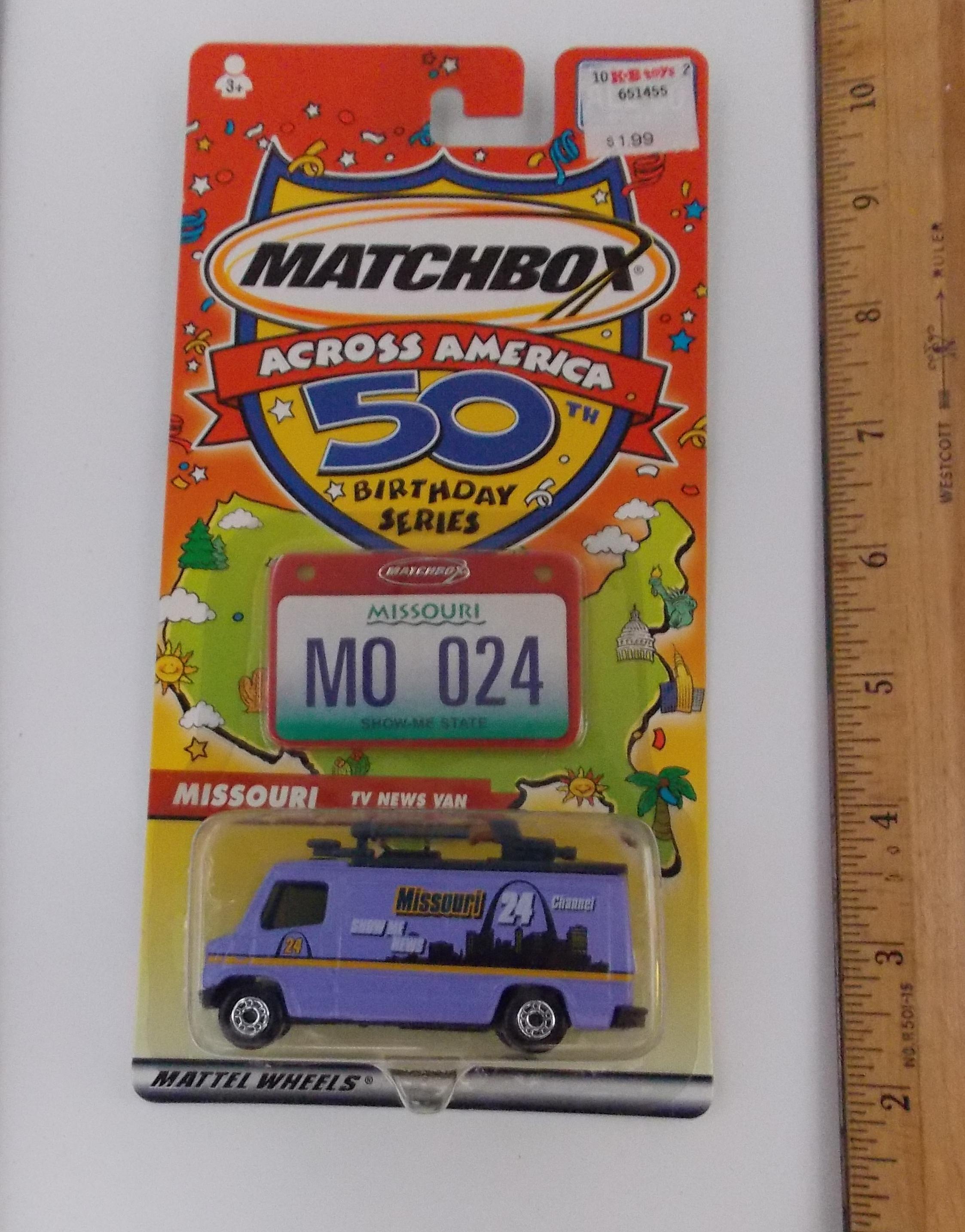 Matchbox Across America Missouri 50th Anniversary Die Cast Vehicle