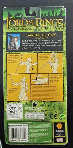 Gandalf The Grey Carded Lord of the Rings Action Figure Toy