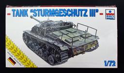 Armor / ESCI 1/72 Scale German Sturmgeschutz III Ausf G. Tank Model Kit