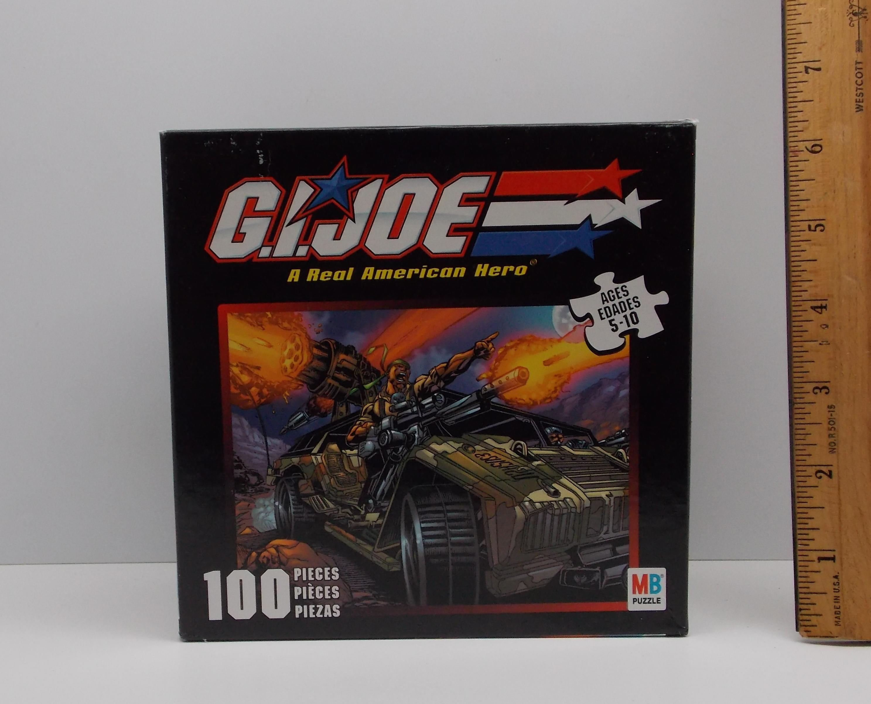 G.I. Joe 2002 Joe Vs. Cobra 100 Piece Brawler Puzzle Set