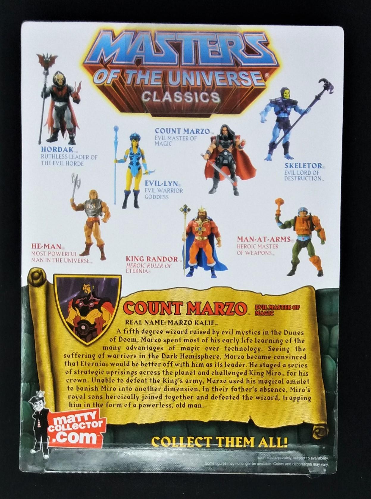 Count Marzo Masters of the Universe Classics Action Figure