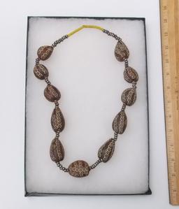 Necklace w/ Large Beads