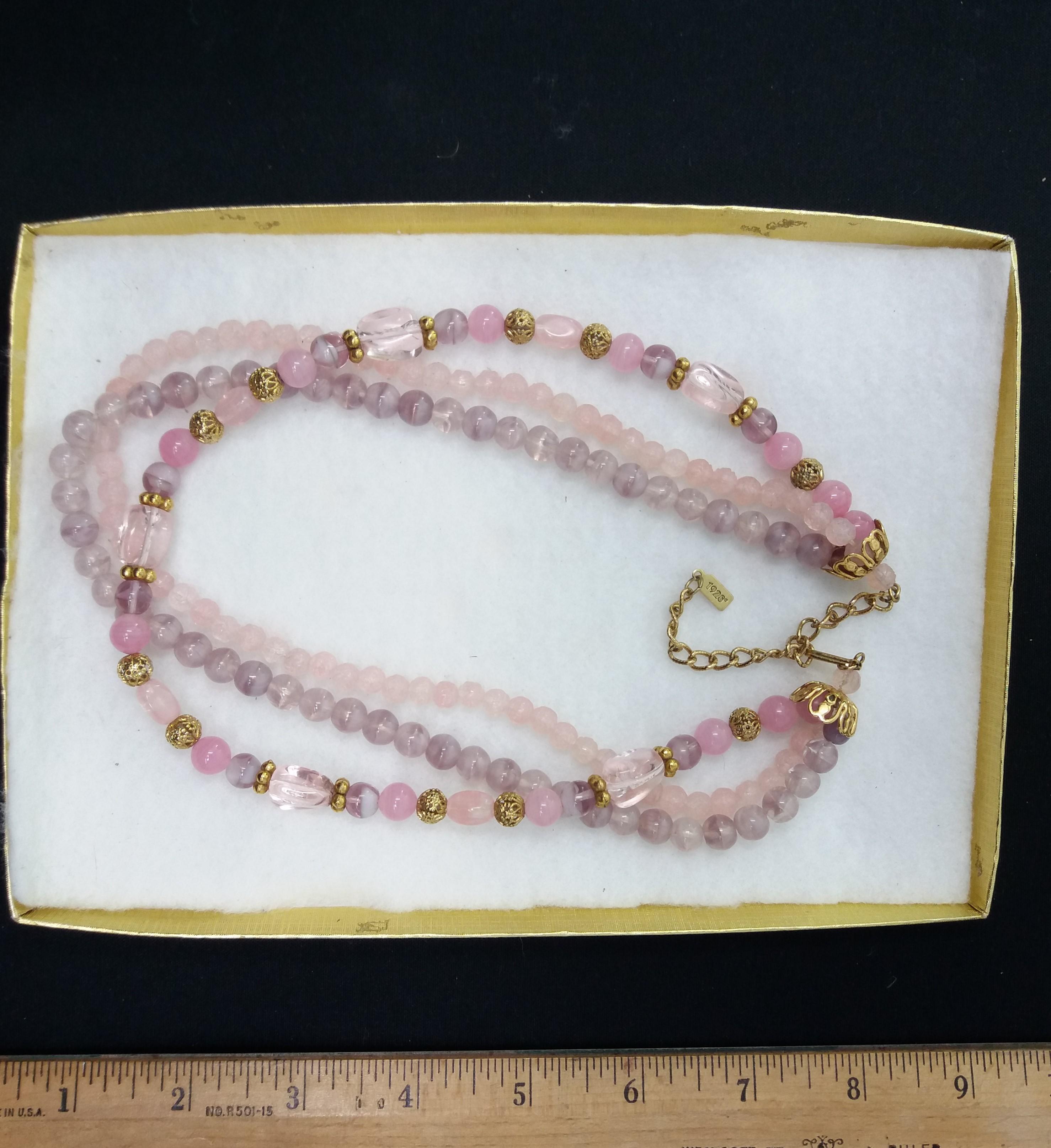 1928 Multi-Strand Beaded Necklace
