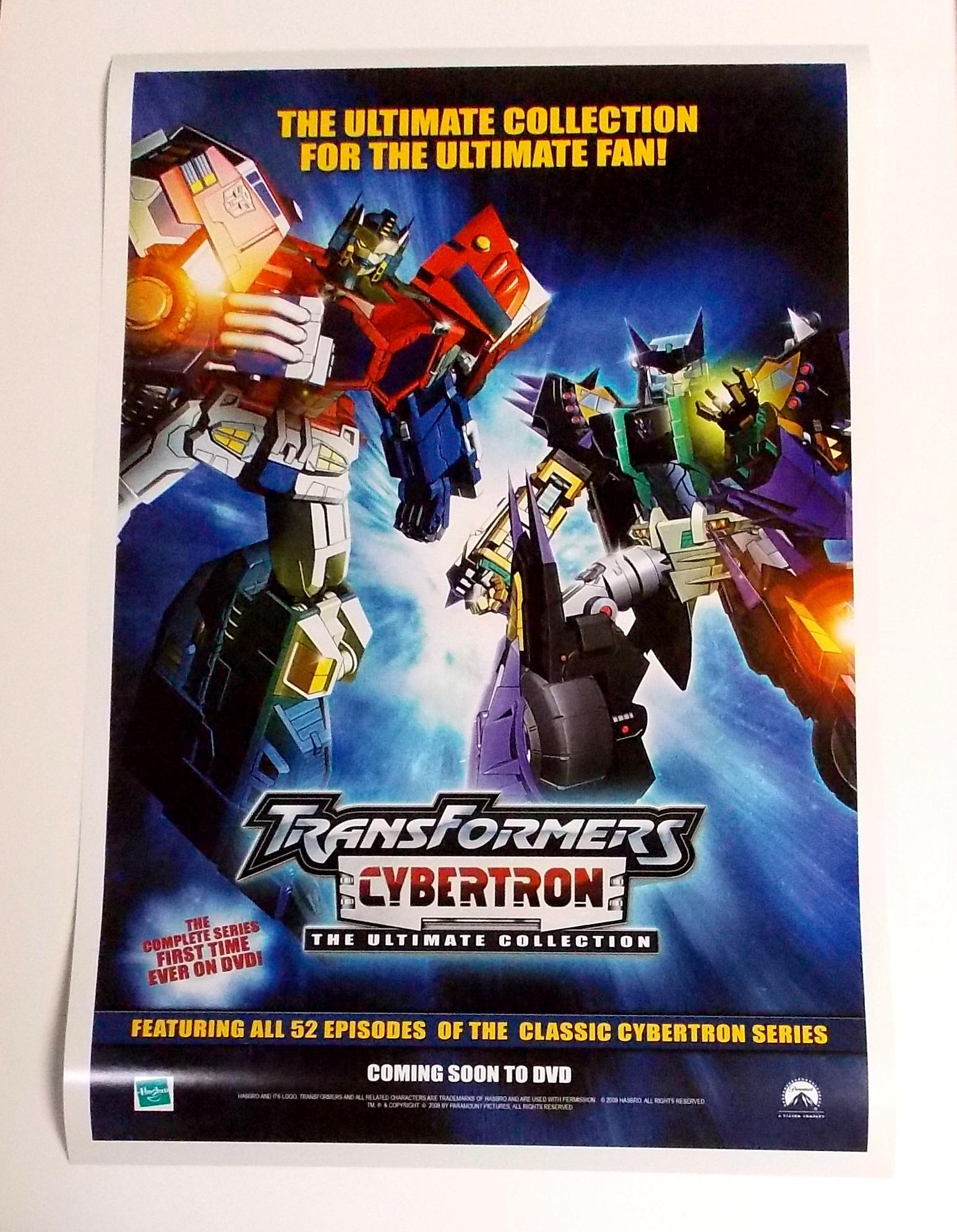 Transformers Animated "Transform and Roll Out" 2008 Botcon Convention Promo Poster