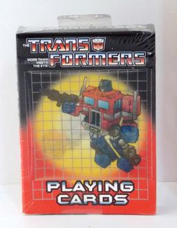 Transformers Playing Card Deck with Lenticular Cover