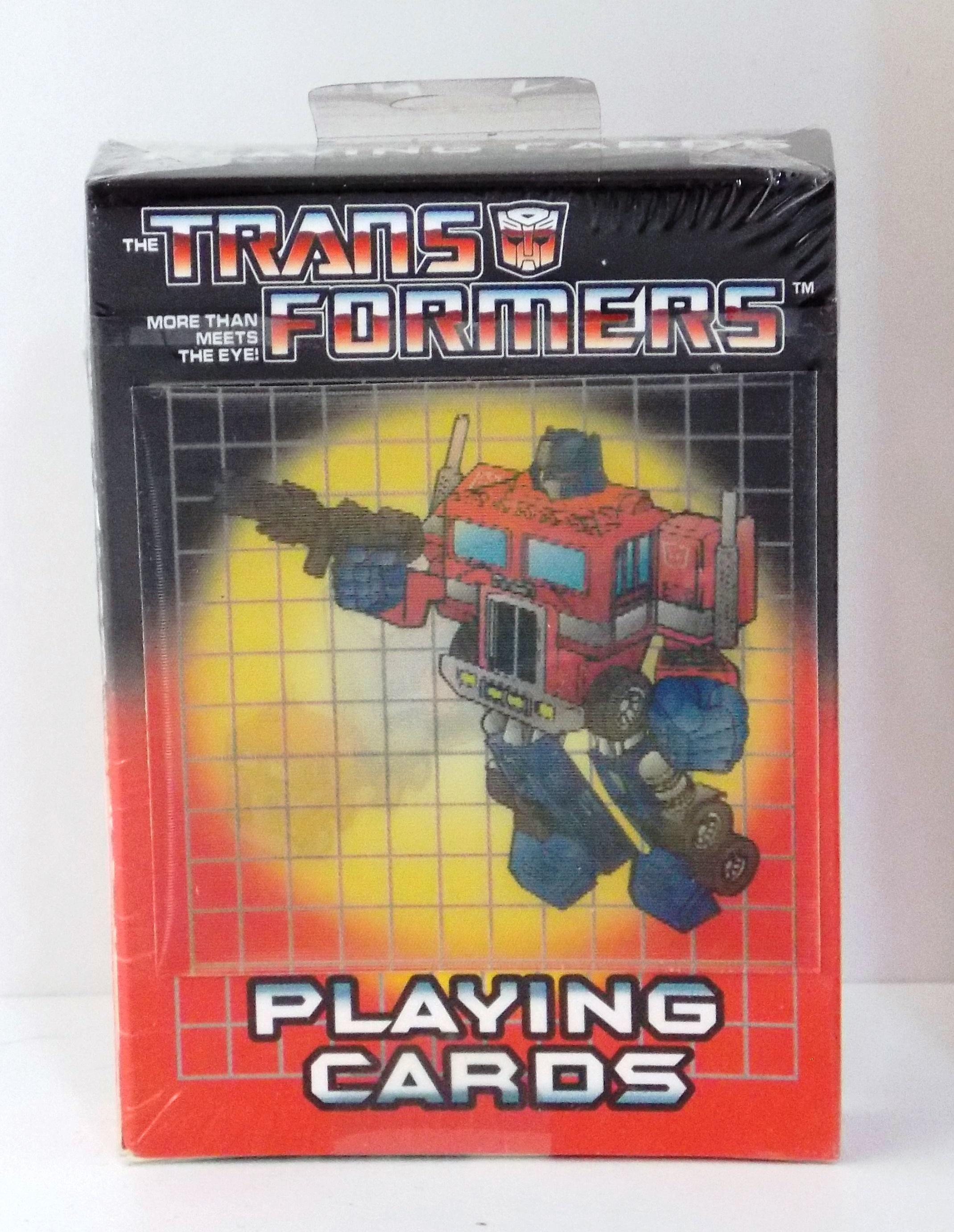 Transformers Playing Card Deck with Lenticular Cover