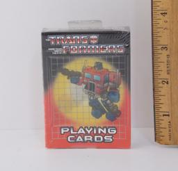 Transformers Playing Card Deck with Lenticular Cover