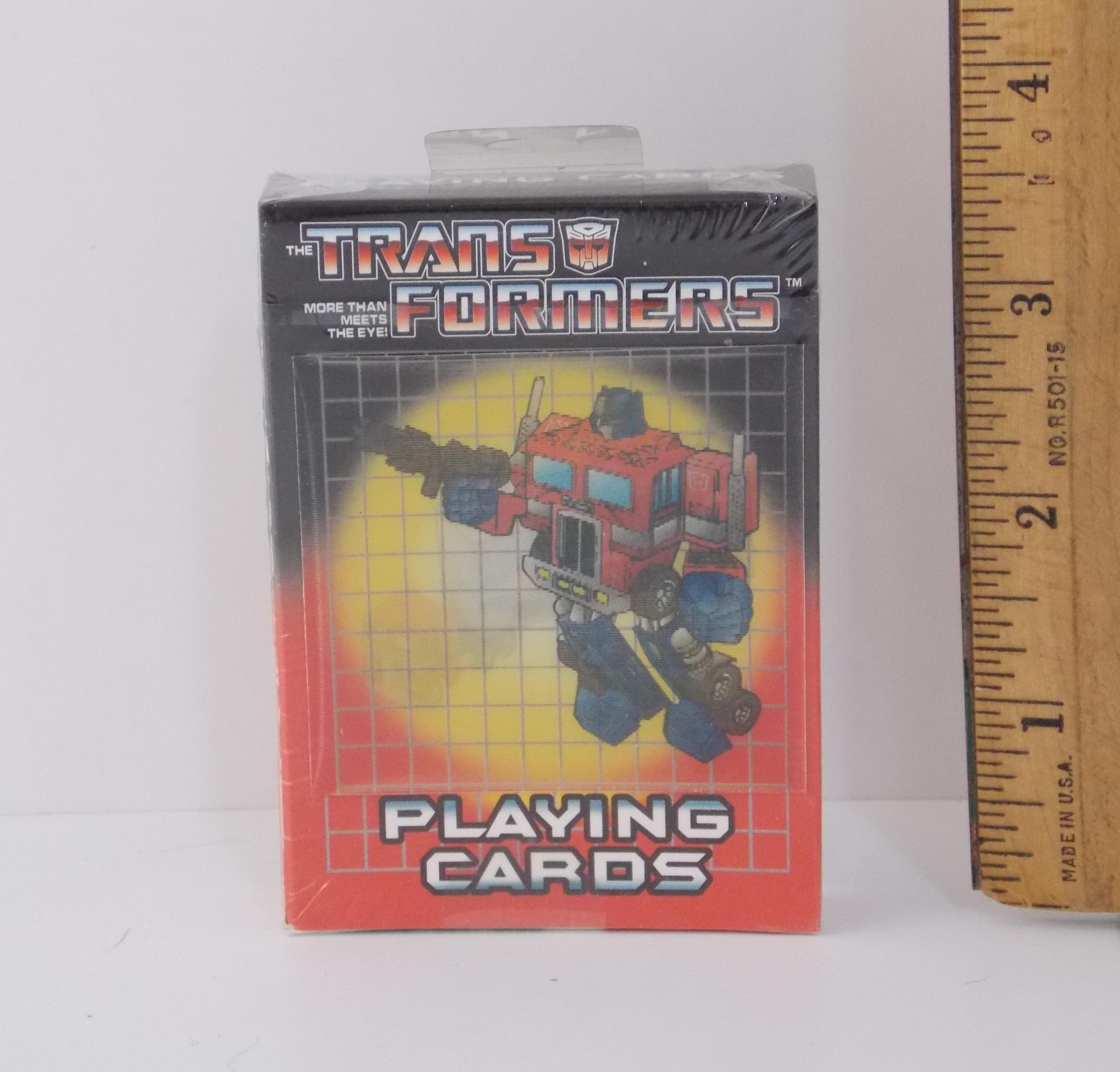 Transformers Playing Card Deck with Lenticular Cover