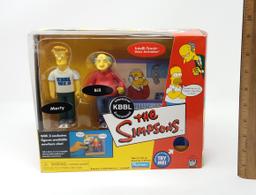 Simpsons KBBL Bill & Marty Playset