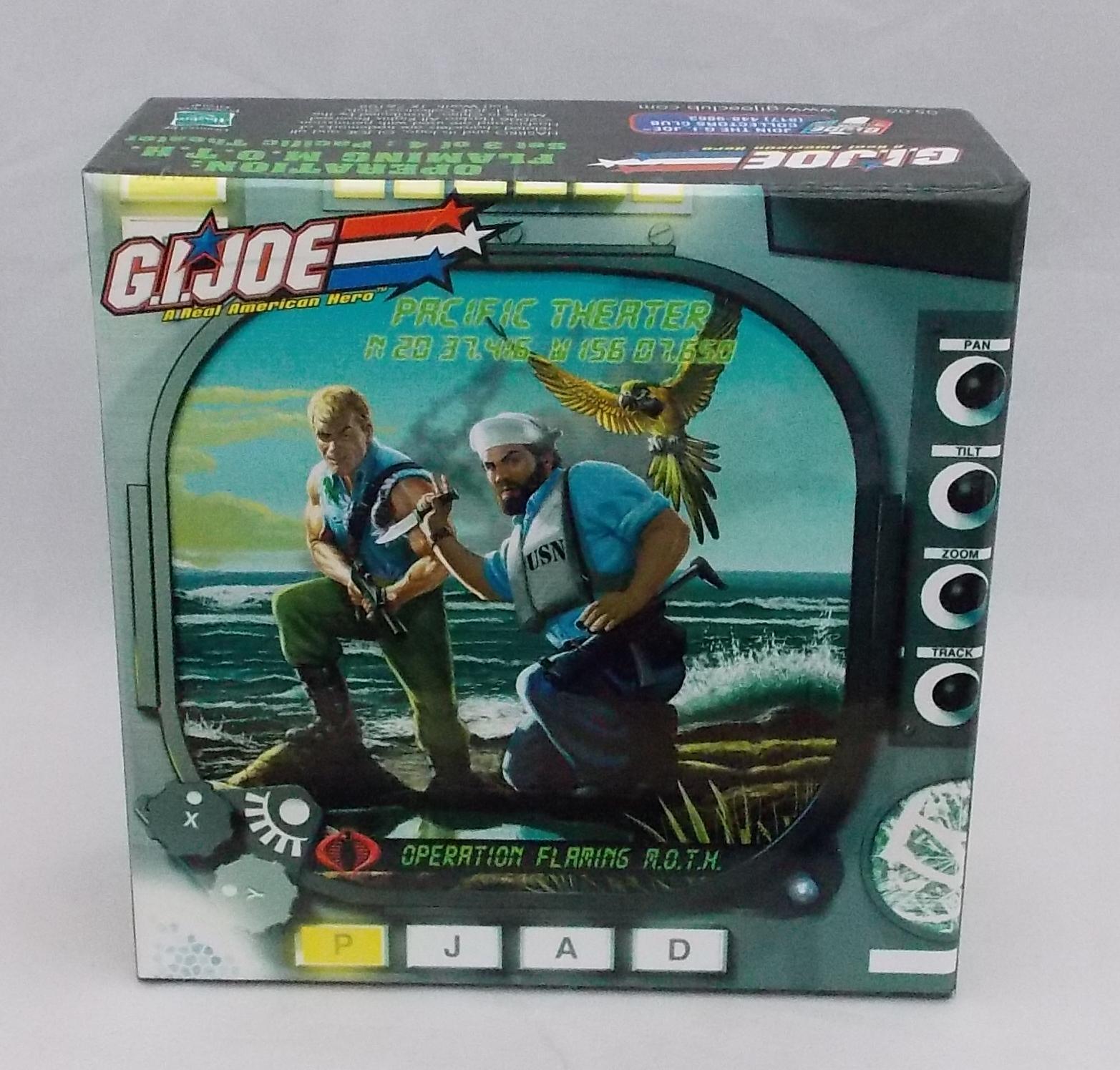 Flaming M.O.T.H.  Pacific Theater G.I. Joe Collector's Club Display Box