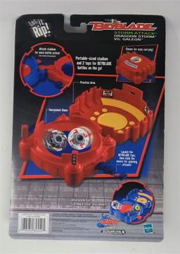 BeyBlade Storm Attack Portable Playset Dragoon Storm Vs Galeon