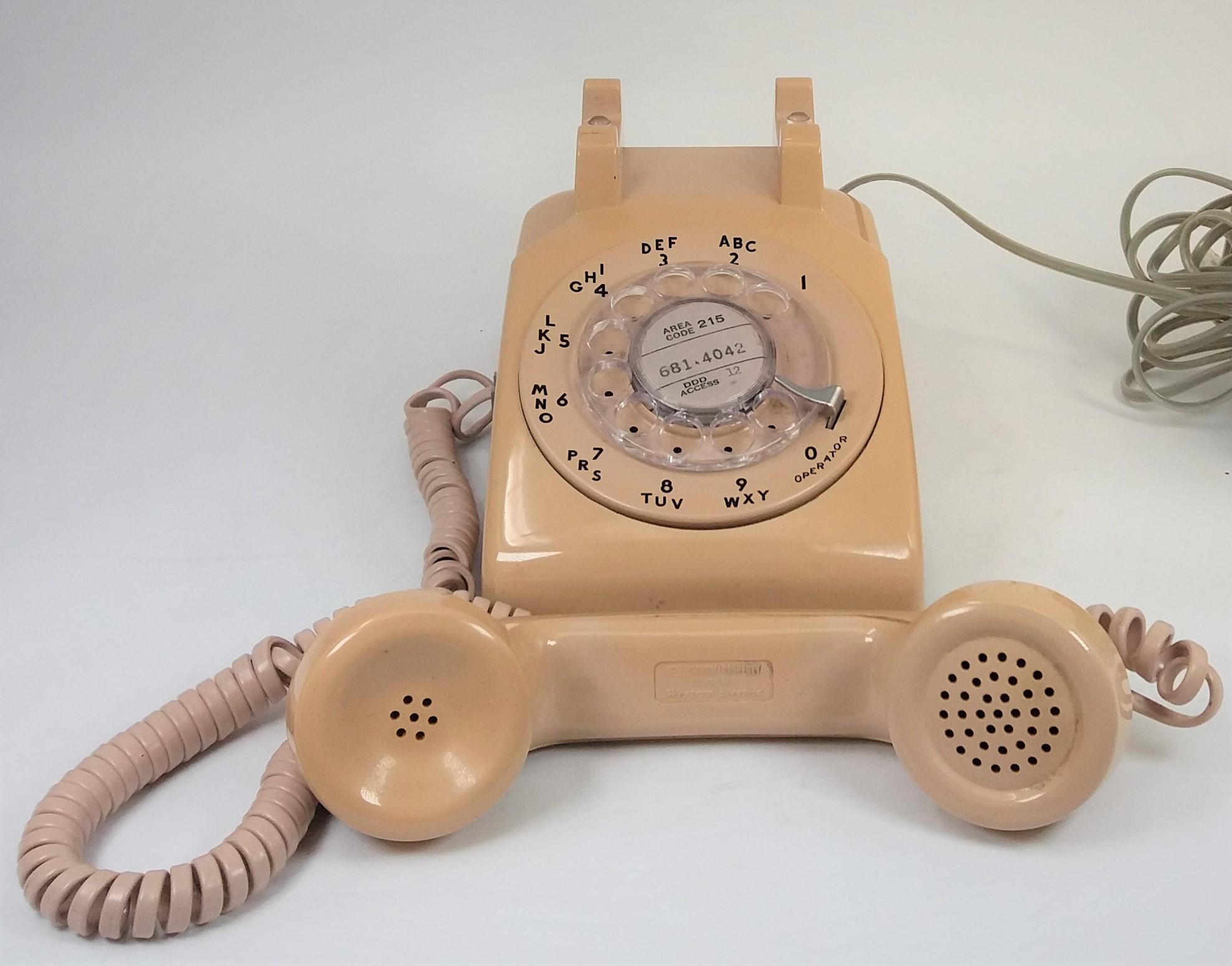 Type 500 Western Electric Vintage Rotary Desk Telephone Phone