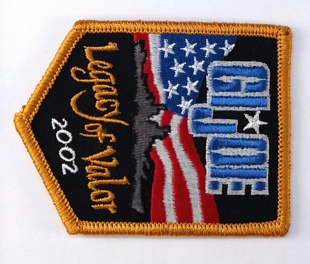 JoeCon 2002 Iron-On Embrodered Patch GI Joe Convention Souvenir