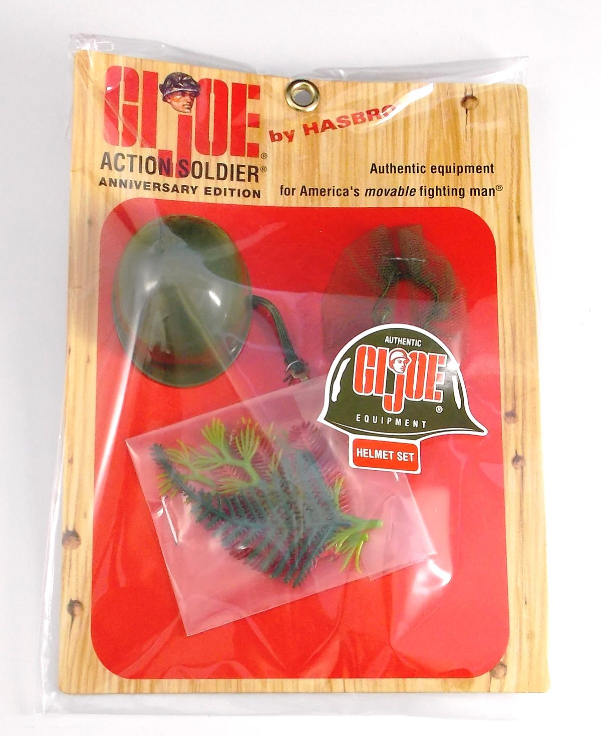 GI Joe 40th Anniversary Helmet Set Carded 1/6 Scale Action Figure Accessory Set