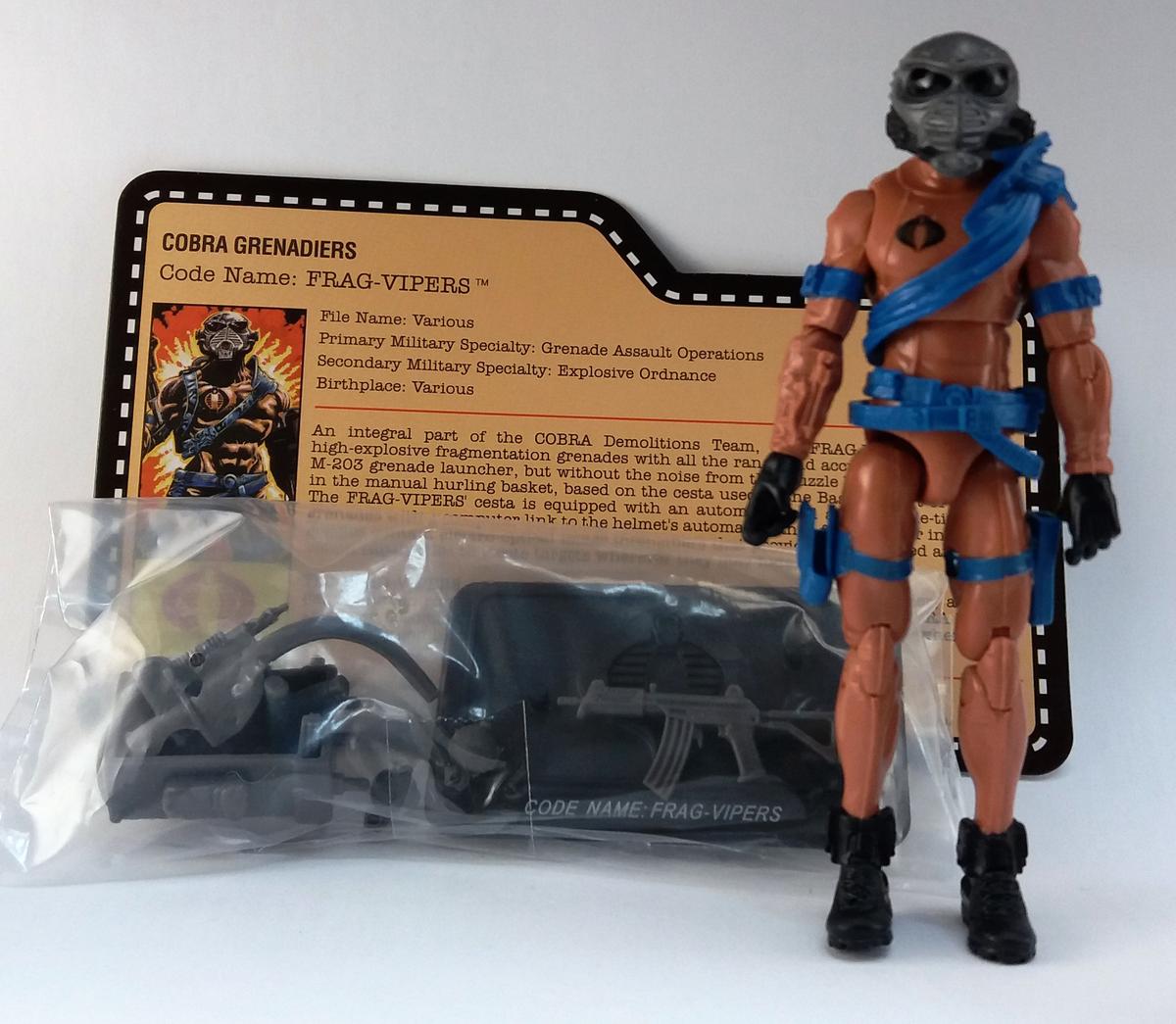 G.I. Joe 2013 Frag Viper Nocturnal Fire Convention Exclusive Figure