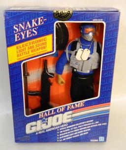 G.I. Joe Electronic Battle Command Snake Eyes Hall of Fame "Talking" 1/6 Scale Boxed Figure