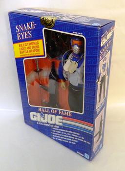 G.I. Joe Electronic Battle Command Snake Eyes Hall of Fame "Talking" 1/6 Scale Boxed Figure