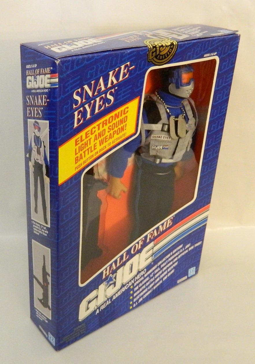 G.I. Joe Electronic Battle Command Snake Eyes Hall of Fame "Talking" 1/6 Scale Boxed Figure