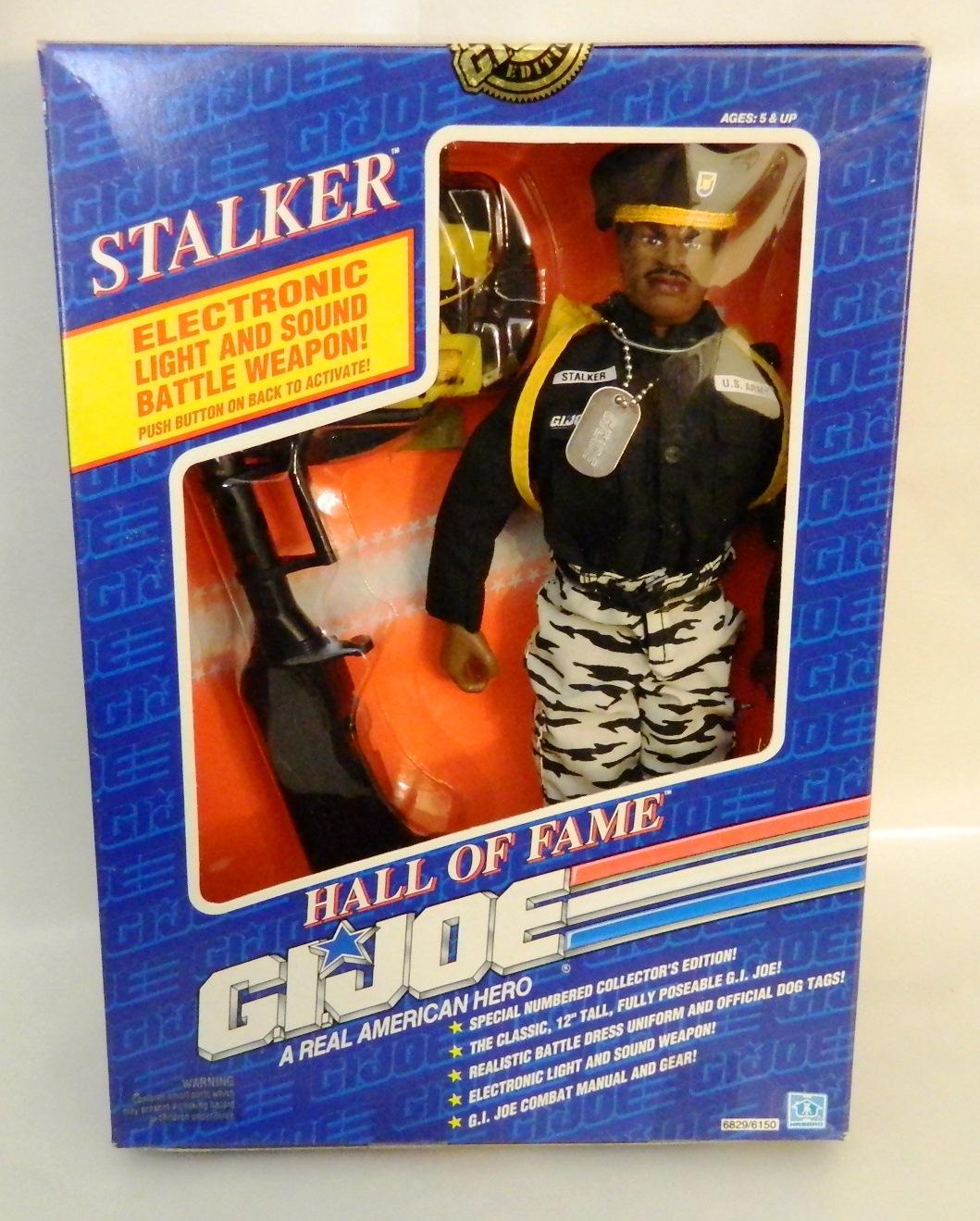 G.I. Joe Electronic Battle Command Stalker Hall of Fame "Talking" 1/6 Scale Boxed Figure