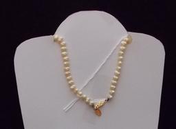 Les Bernard Necklace w/ Freshwater Pearl