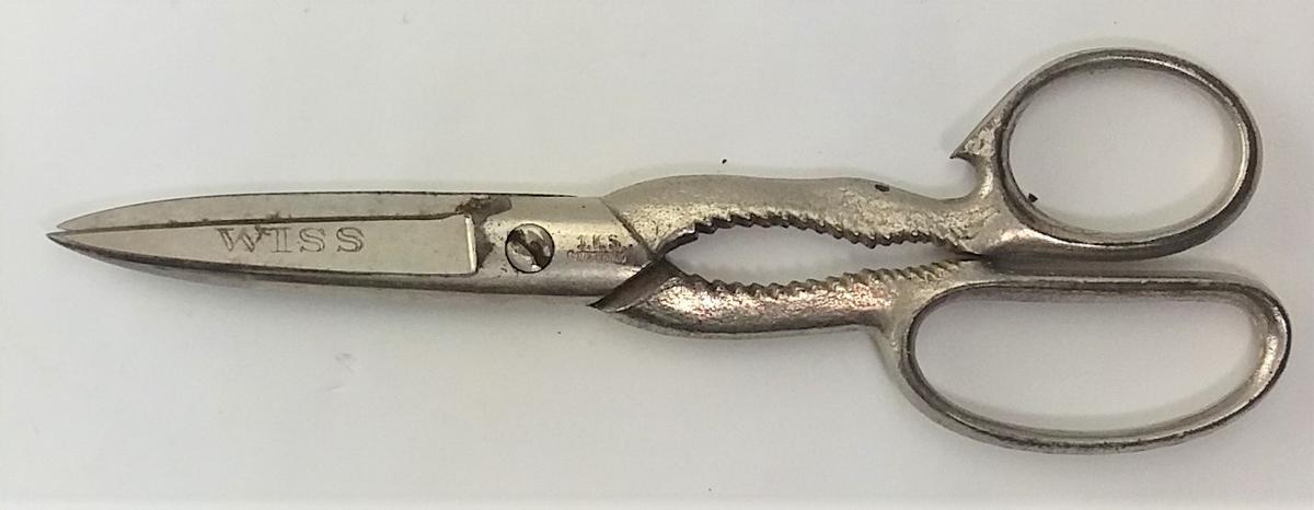 Vintage 1960s Wiss 1KS Kitchen Shears Scissors Jar Claw Bottle Opener